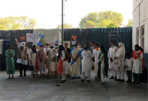 Republic Day celebration at school