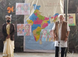 Republic Day celebration at school